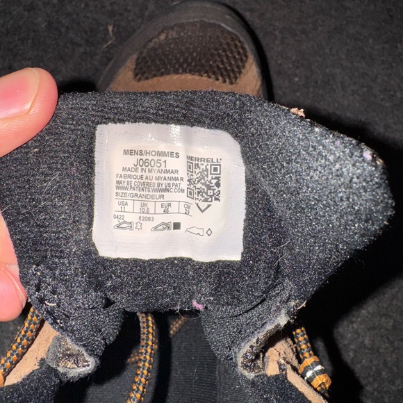 Merrell Moab 3 Men's Brown Hiking Shoes - Picture 4 of 4